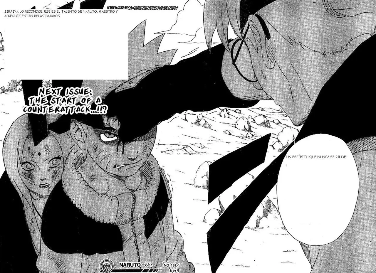 Naruto capítulo 166, página 18