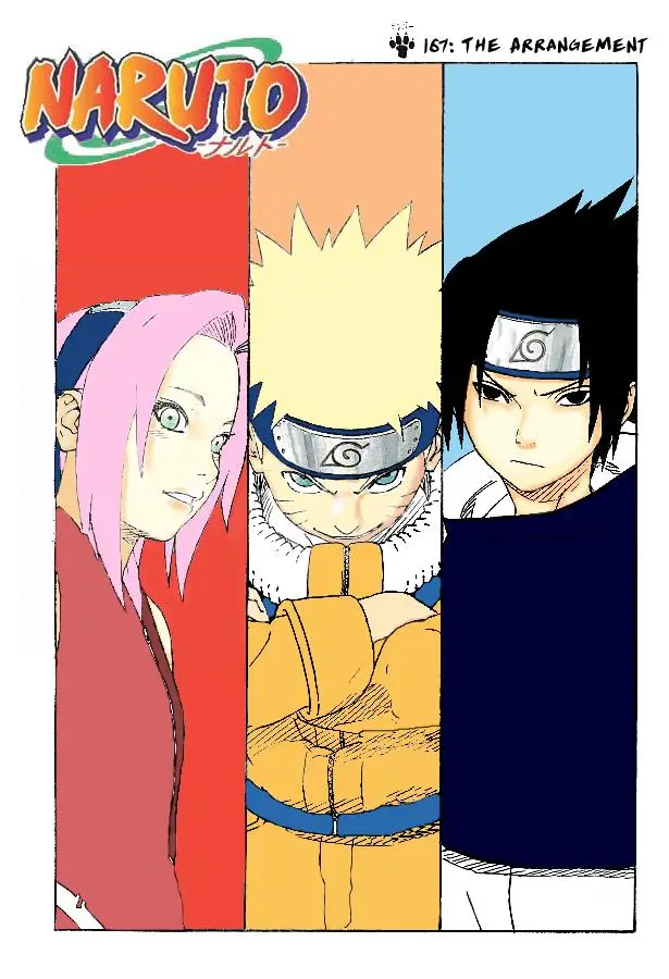 Naruto capítulo 167, página 1