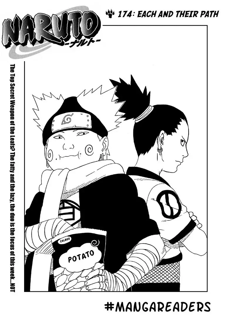 Naruto capítulo 174, página 1