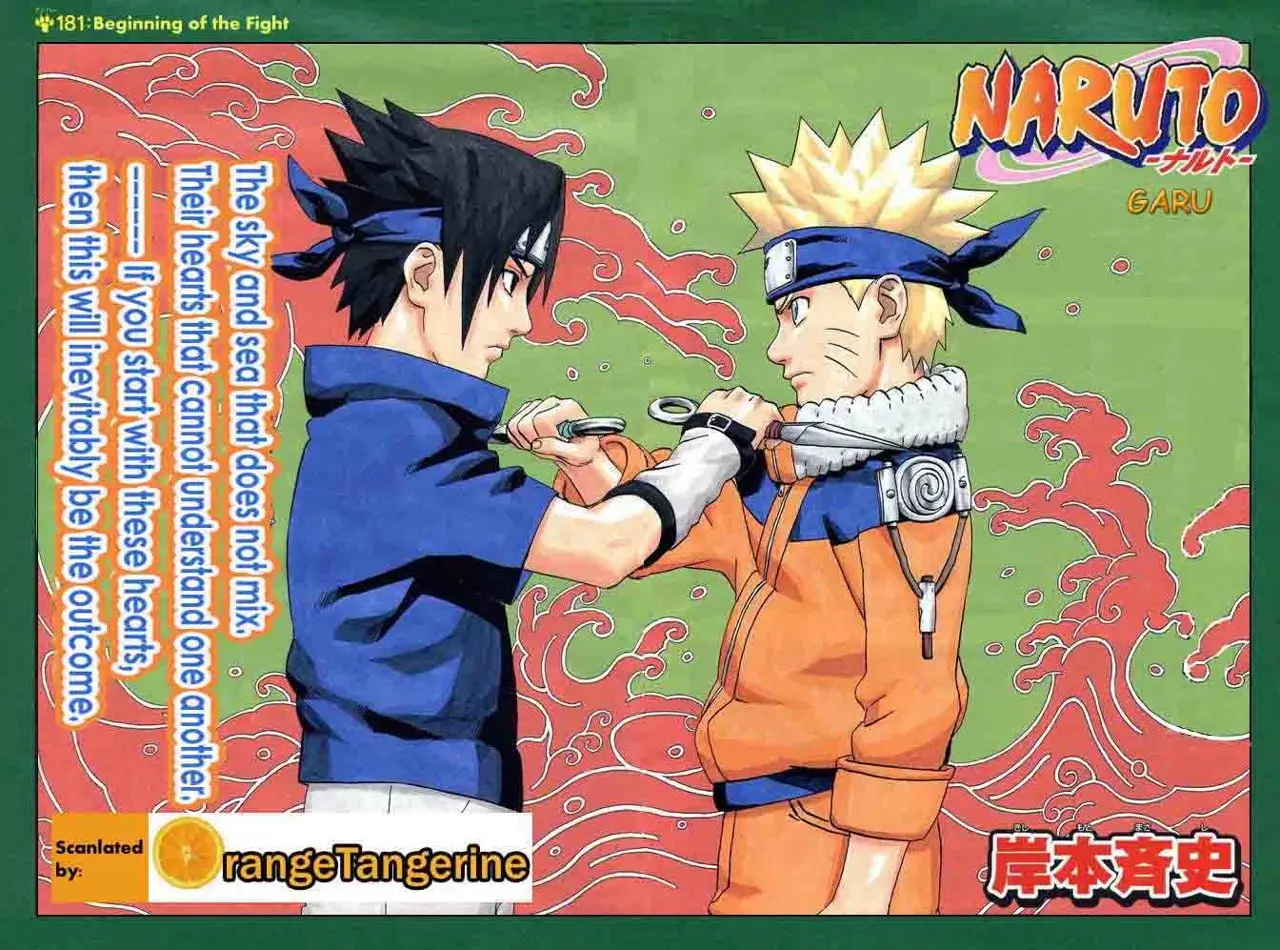 Naruto capítulo 181, página 1