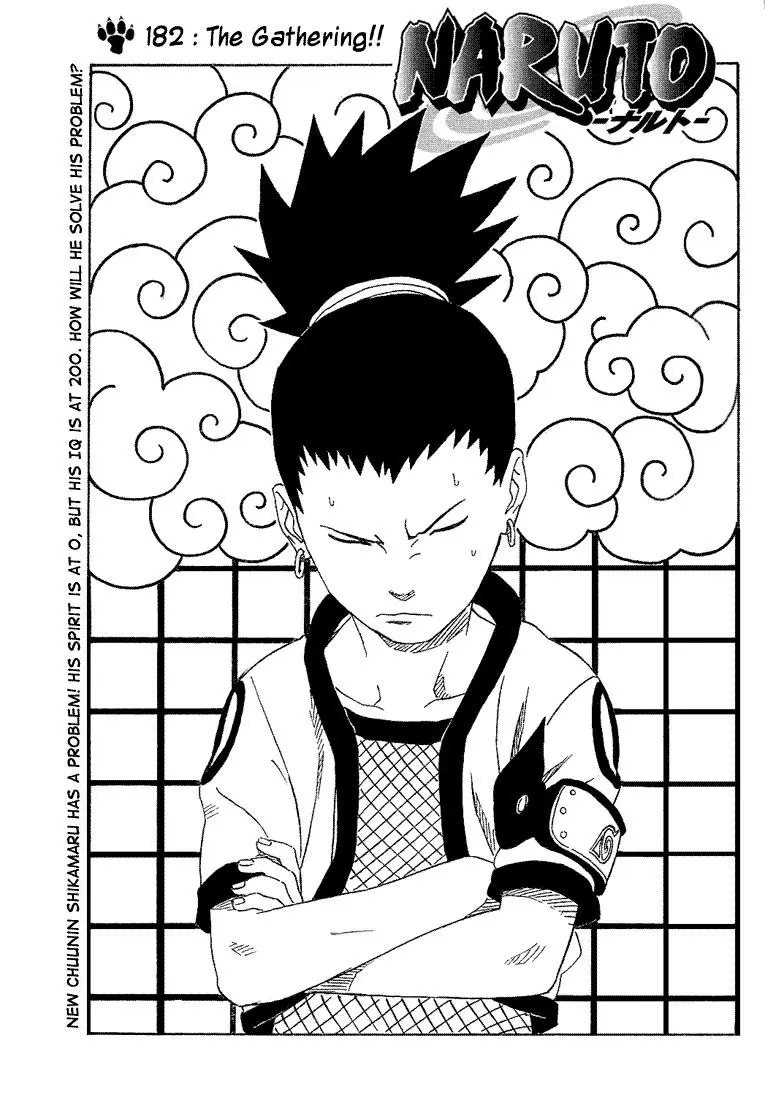 Naruto capítulo 182, página 1