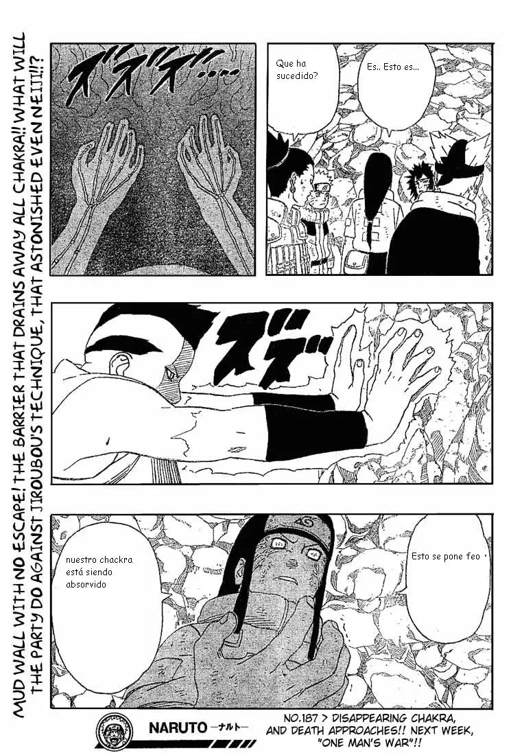 Naruto capítulo 186, página 18