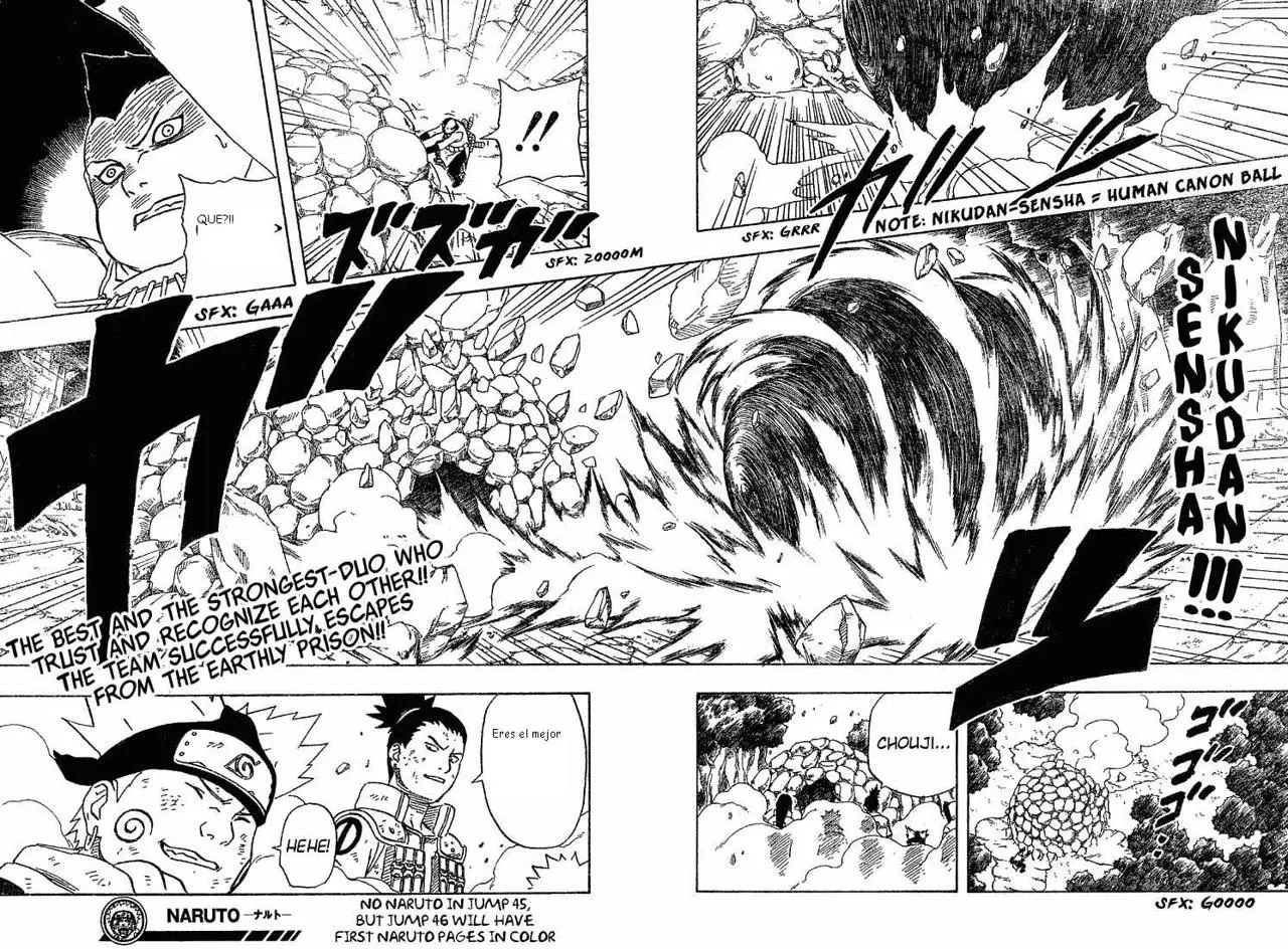 Naruto capítulo 187, página 18