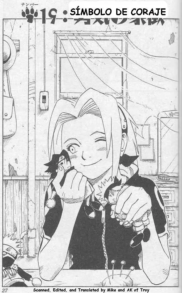Naruto capítulo 19, página 1