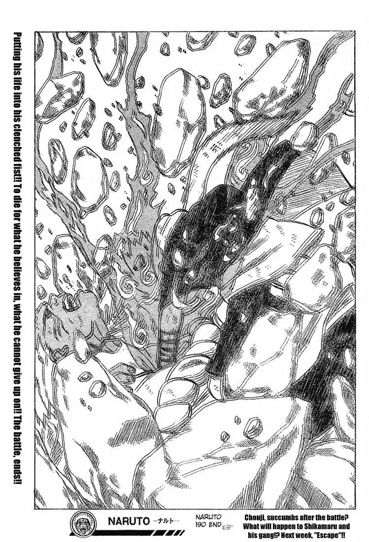 Naruto capítulo 190, página 19