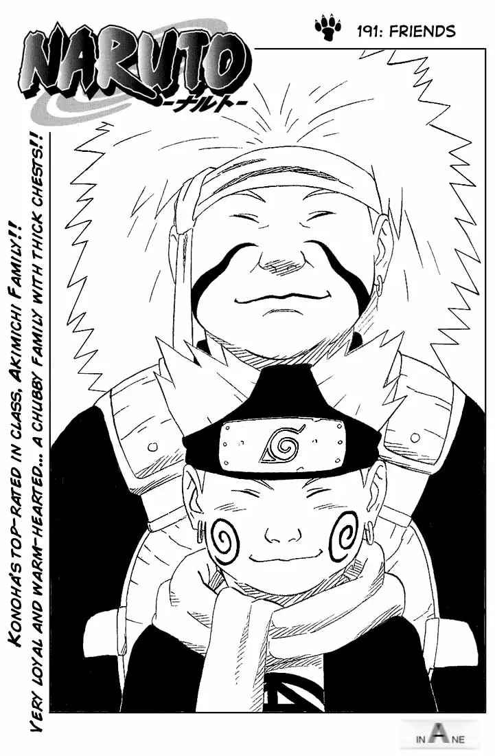 Naruto capítulo 191, página 1
