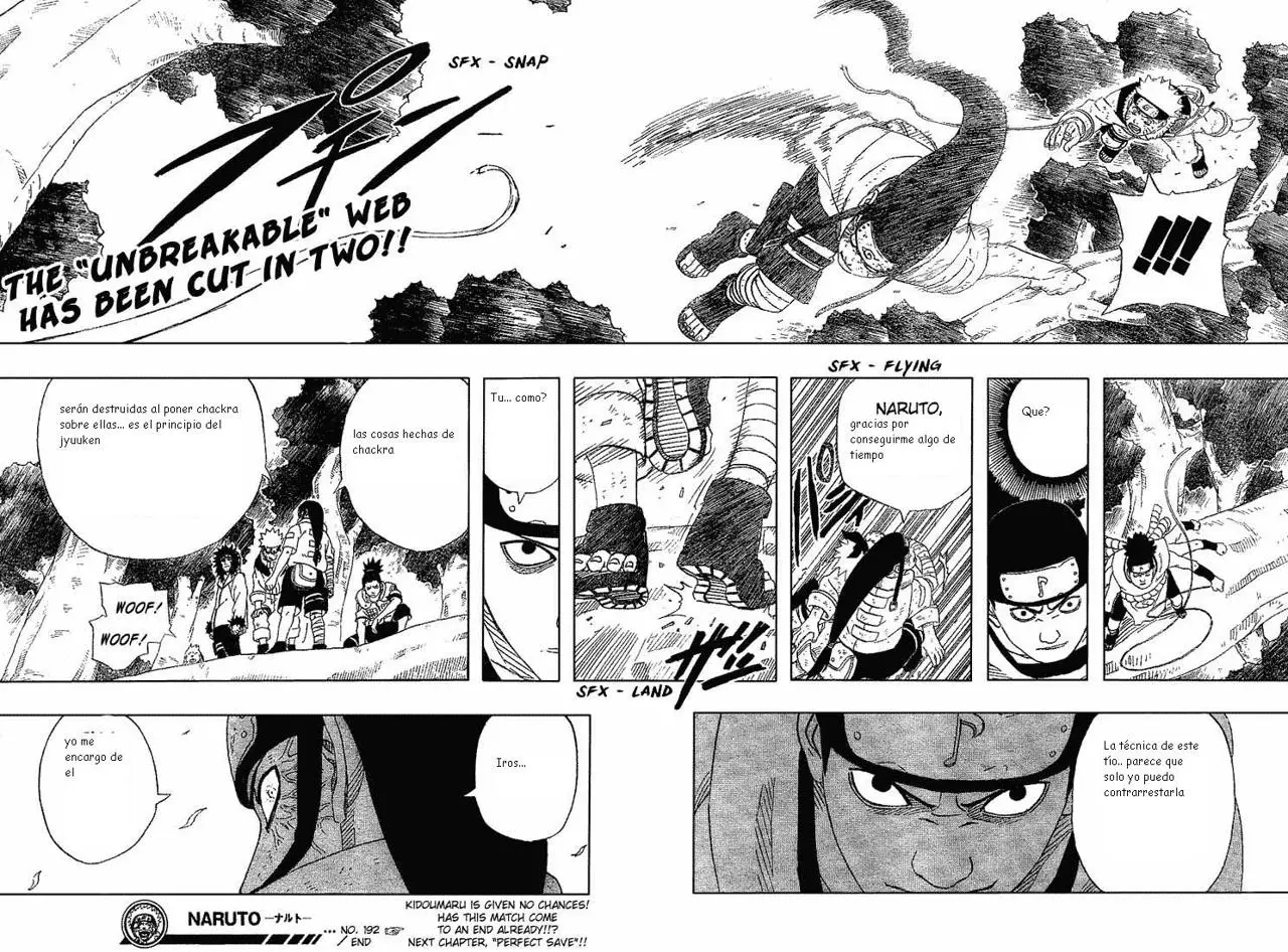 Naruto capítulo 192, página 18