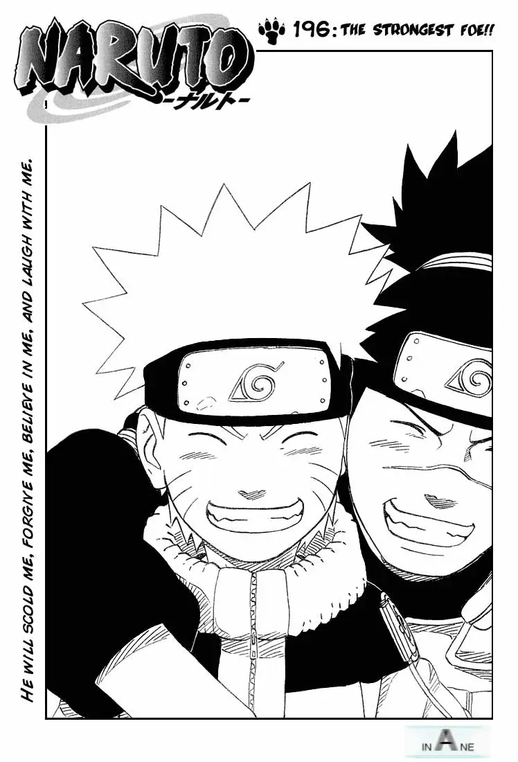 Naruto capítulo 196, página 1