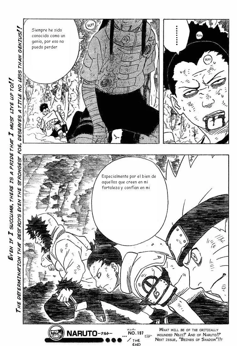 Naruto capítulo 197, página 18