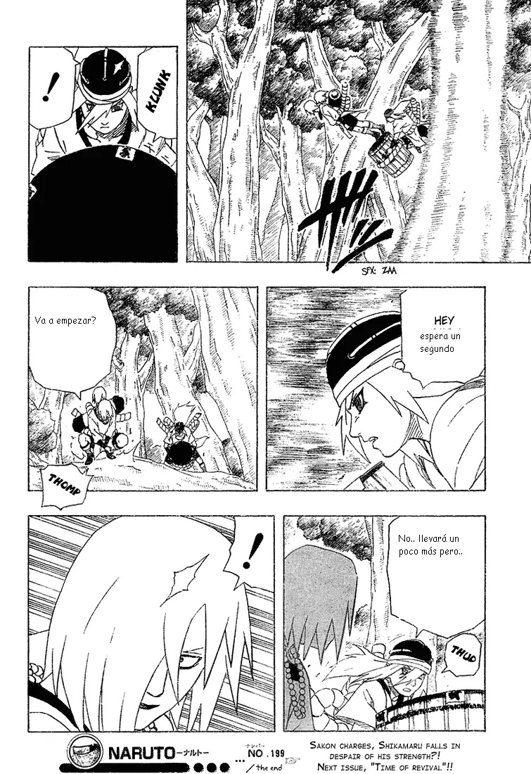 Naruto capítulo 199, página 16