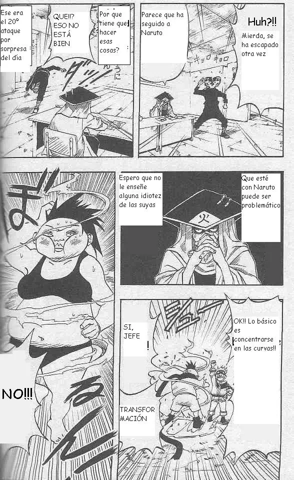 Naruto capítulo 2, página 8