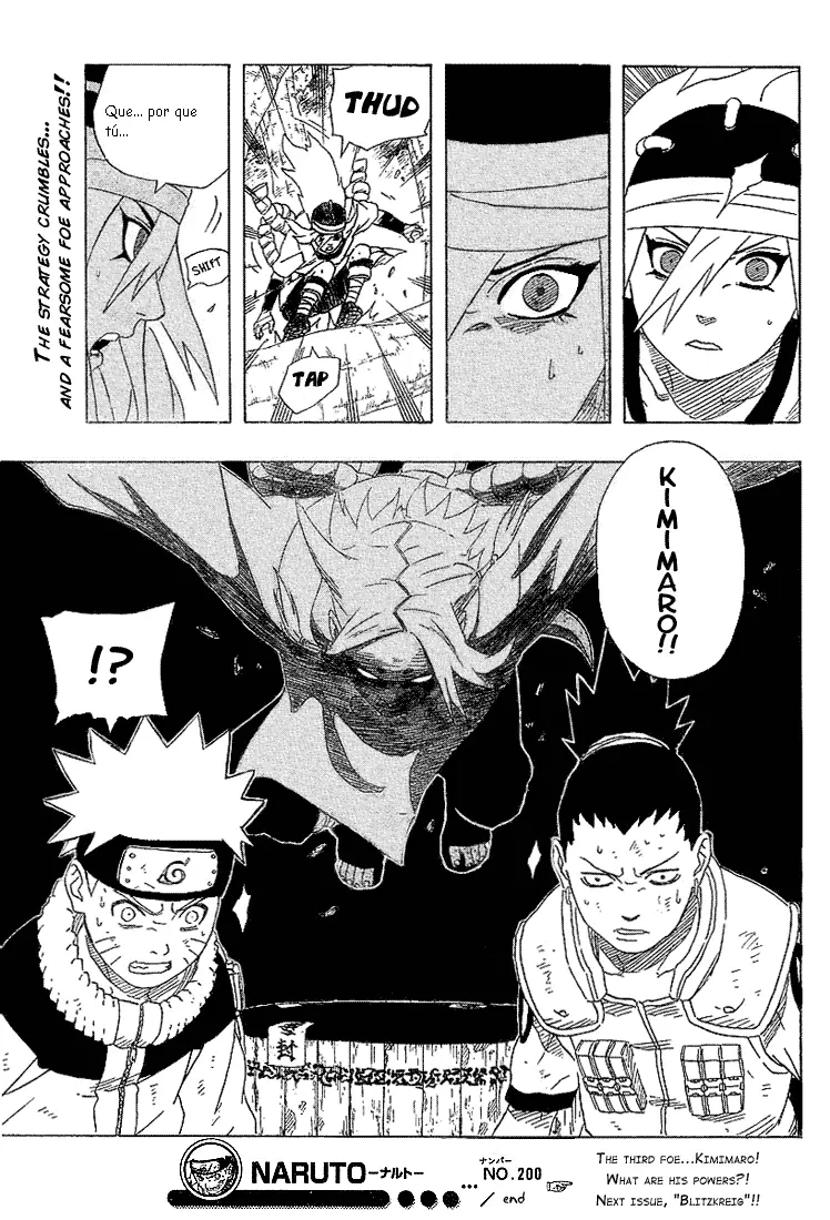 Naruto capítulo 200, página 19