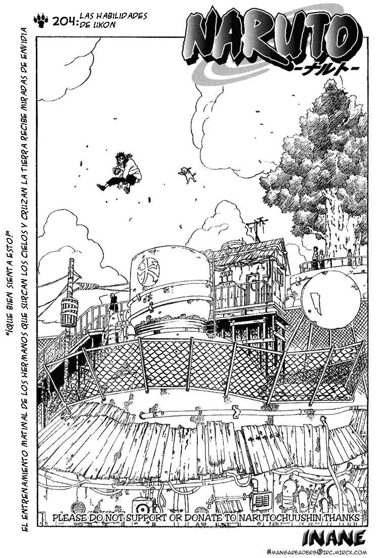 Naruto capítulo 204, página 1
