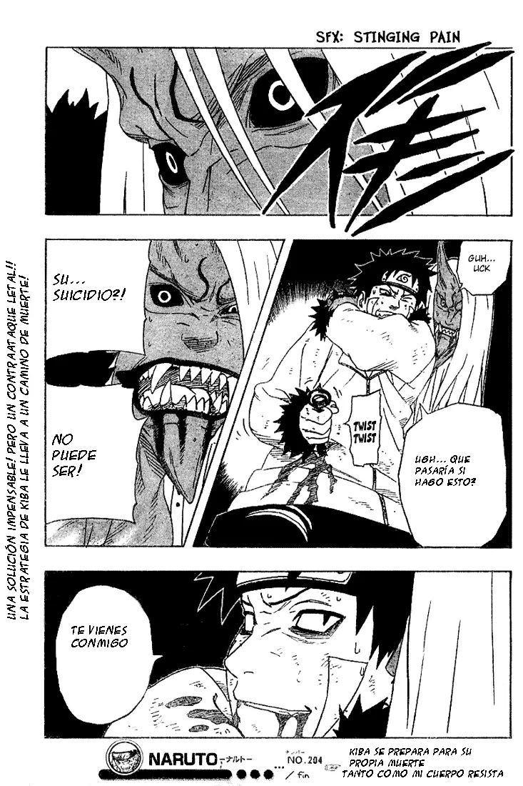 Naruto capítulo 204, página 17