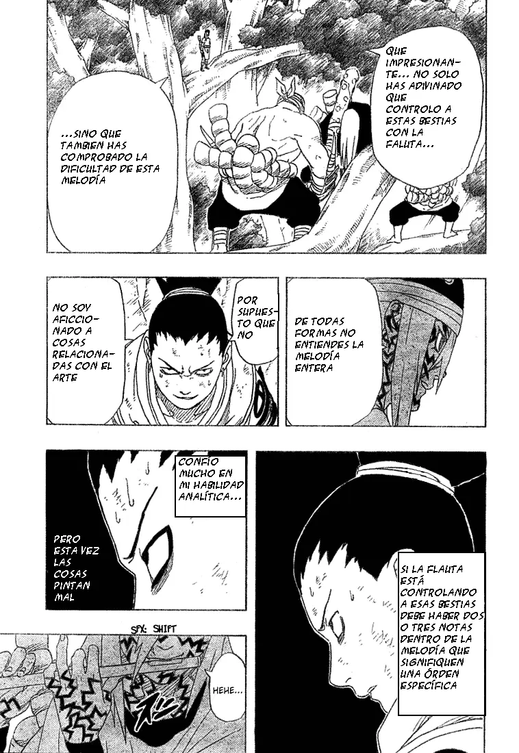 Naruto capítulo 206, página 17