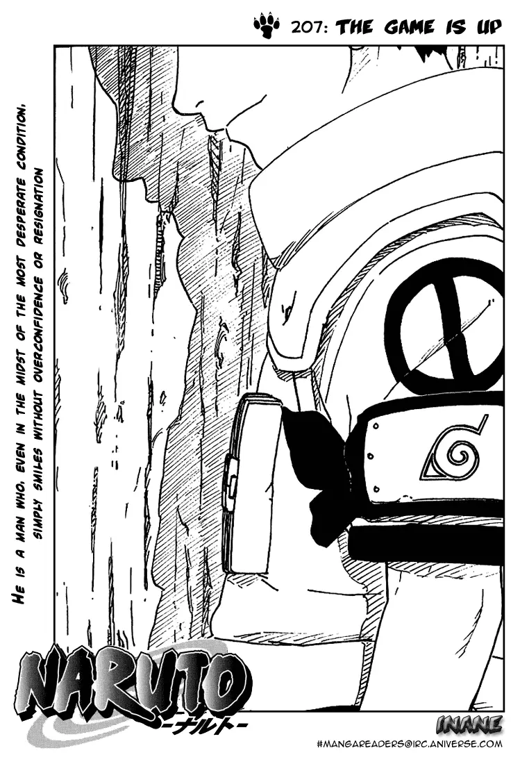 Naruto capítulo 207, página 1