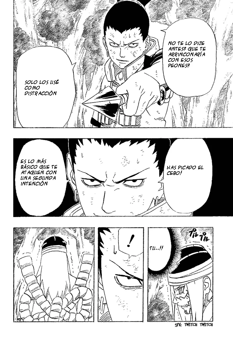 Naruto capítulo 208, página 8