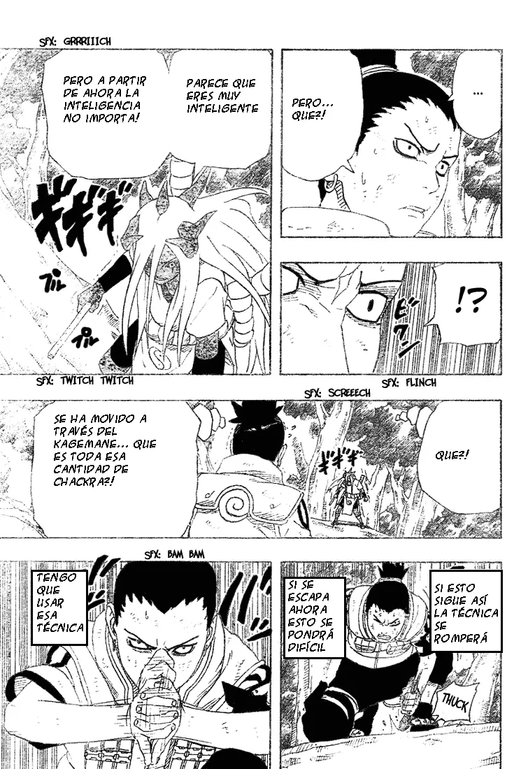 Naruto capítulo 208, página 11