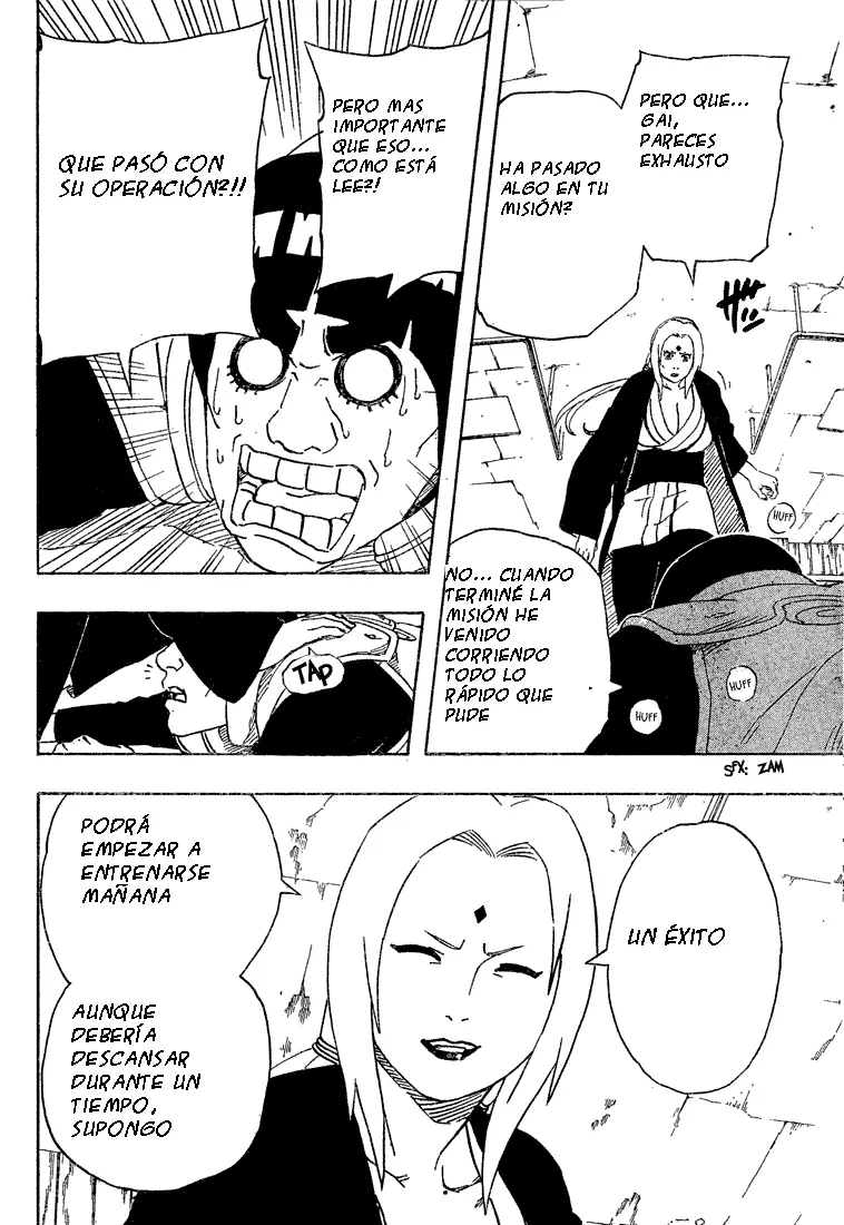 Naruto capítulo 210, página 8