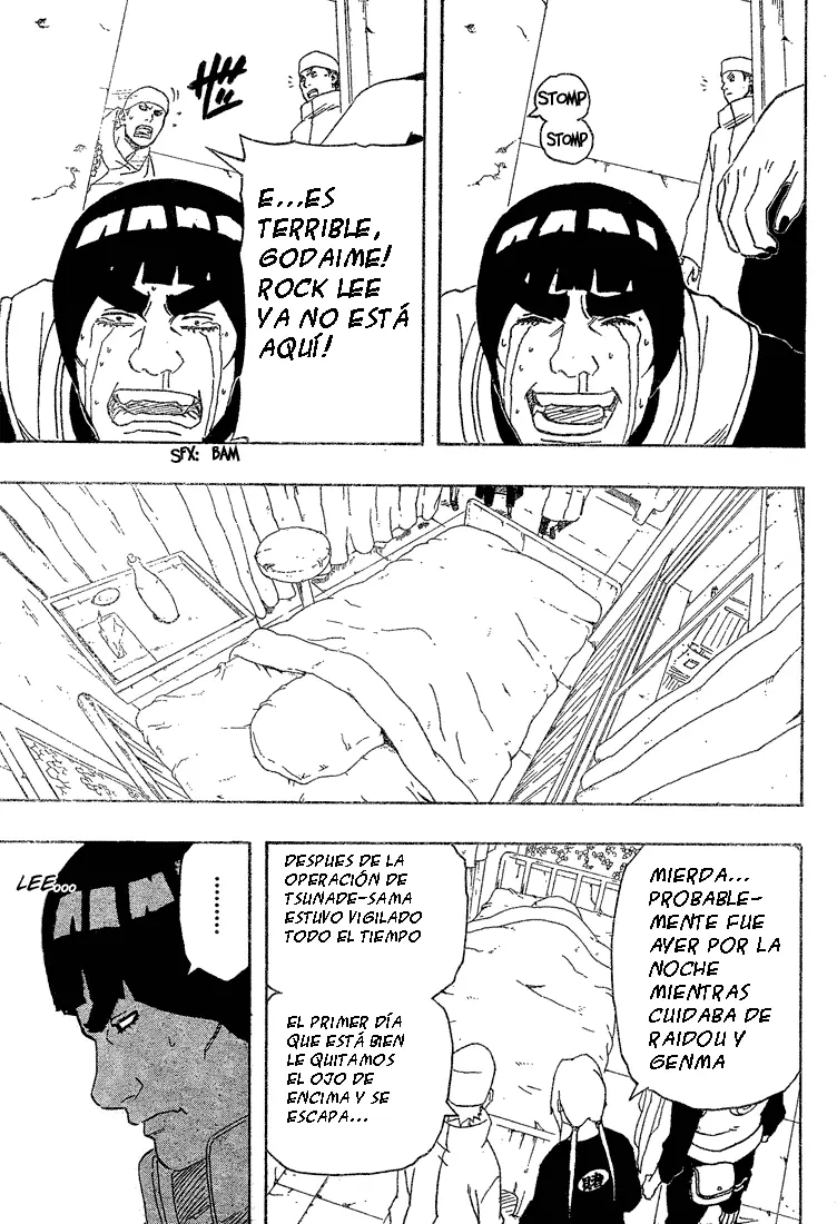 Naruto capítulo 210, página 9