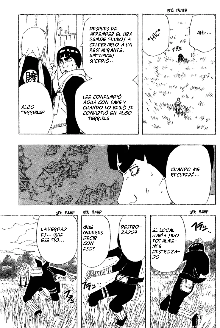 Naruto capítulo 210, página 17