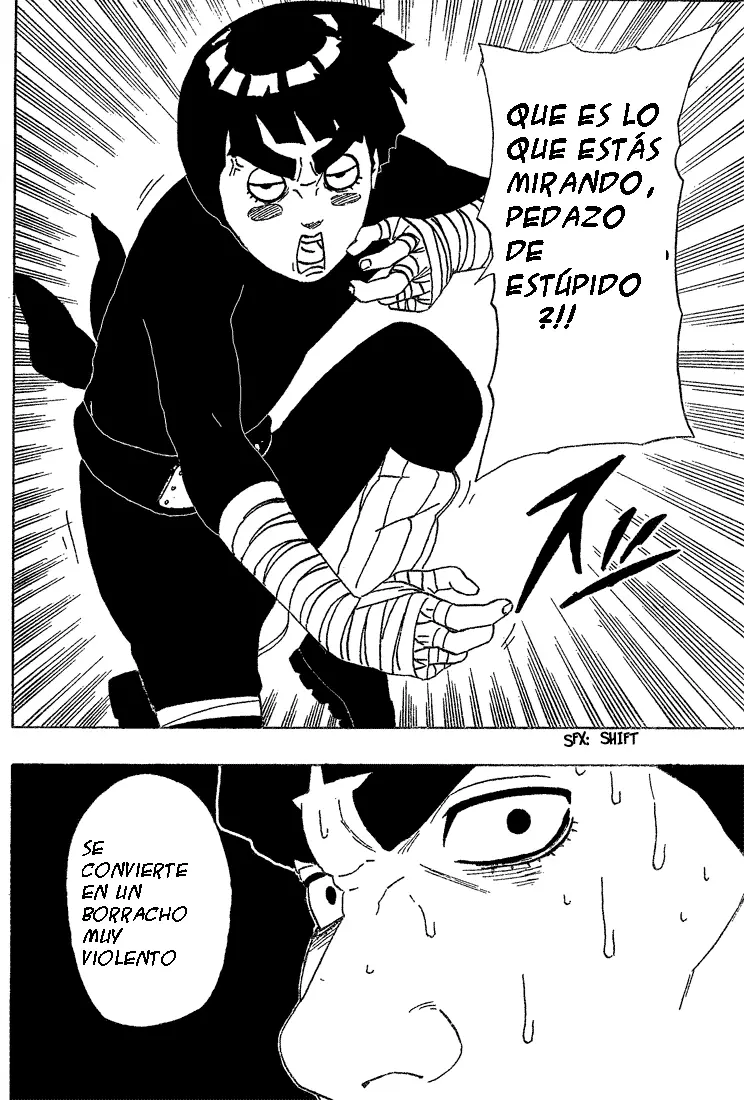 Naruto capítulo 210, página 18