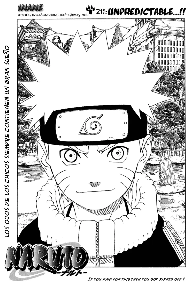 Naruto capítulo 211, página 1