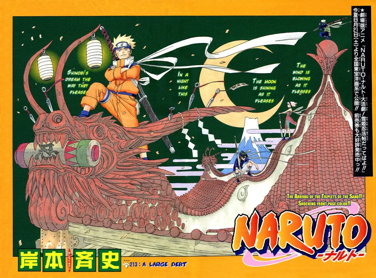 Naruto capítulo 213, página 2