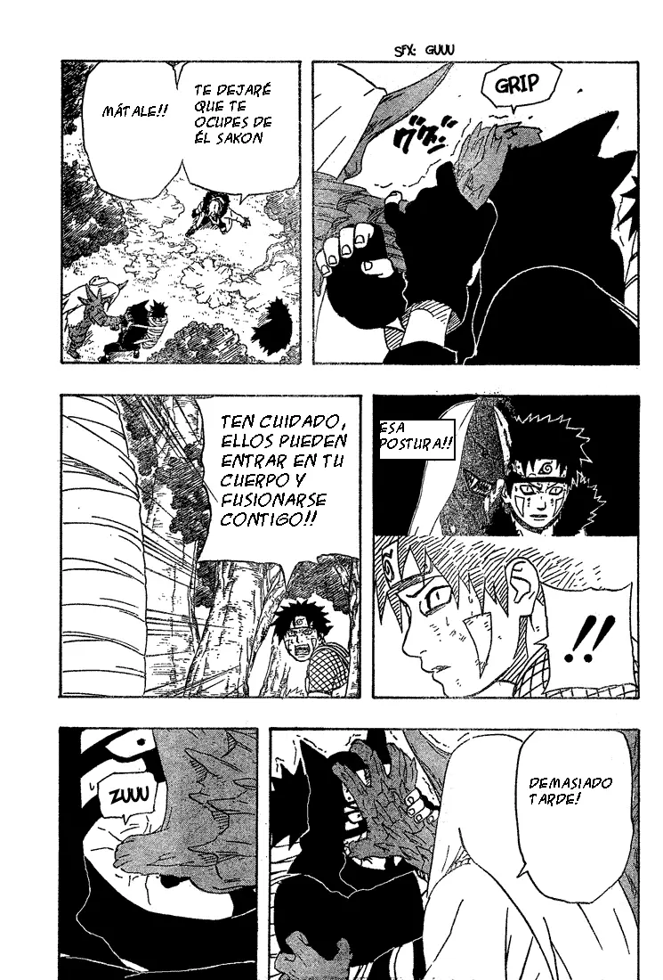 Naruto capítulo 213, página 15