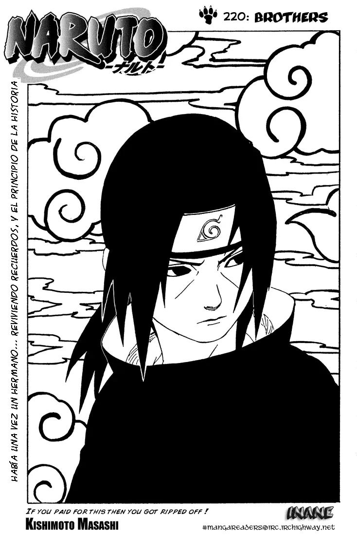 Naruto capítulo 220, página 1