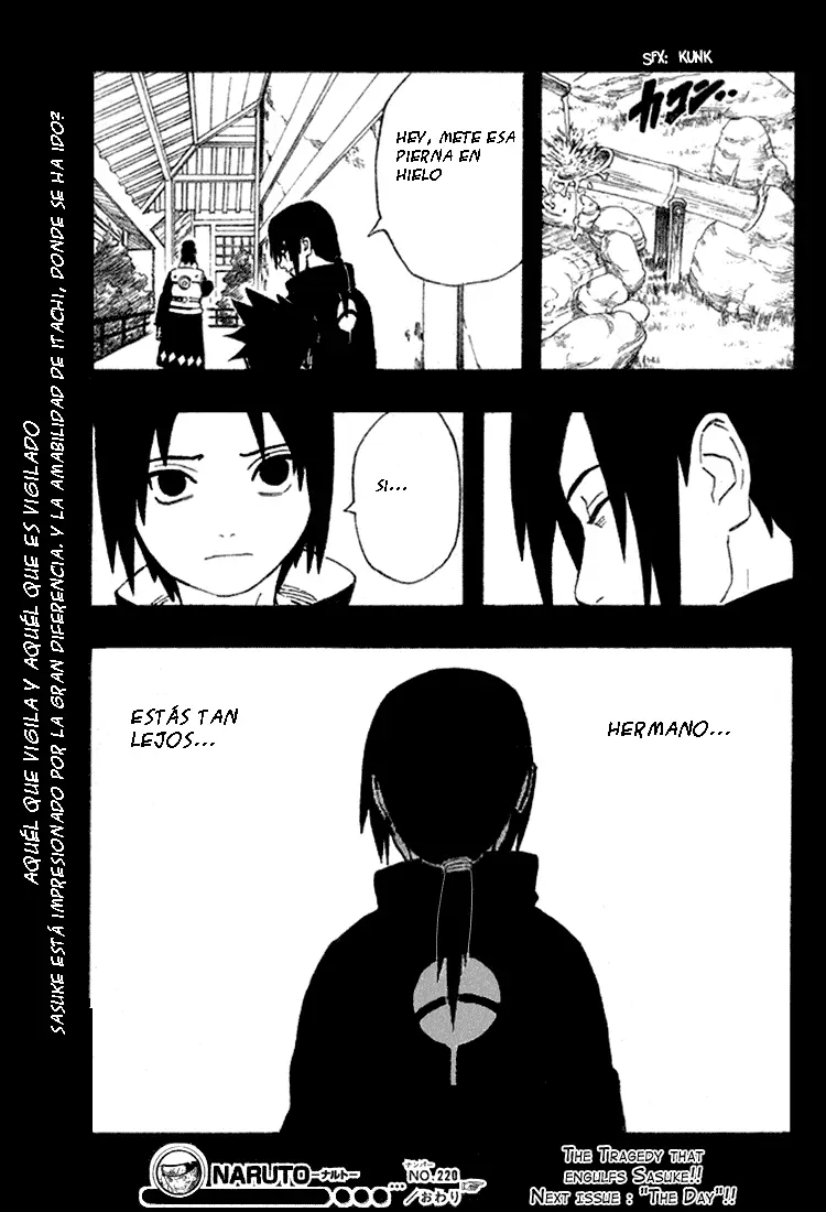 Naruto capítulo 220, página 19