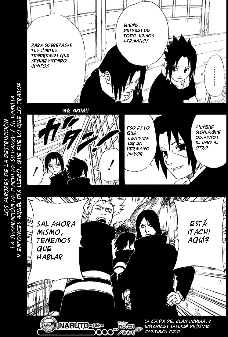 Naruto capítulo 221, página 19