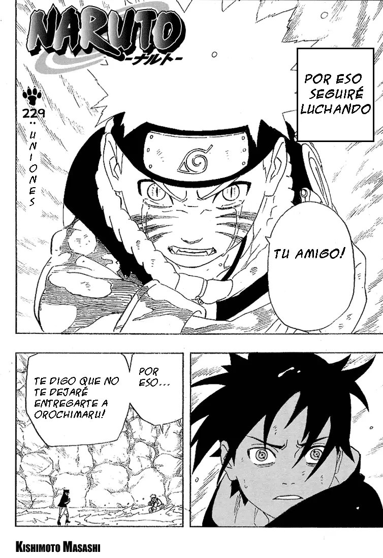 Naruto capítulo 229, página 1