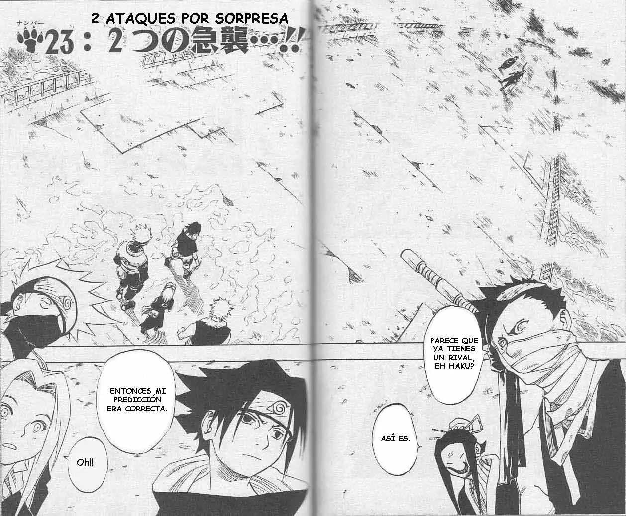 Naruto capítulo 23, página 1
