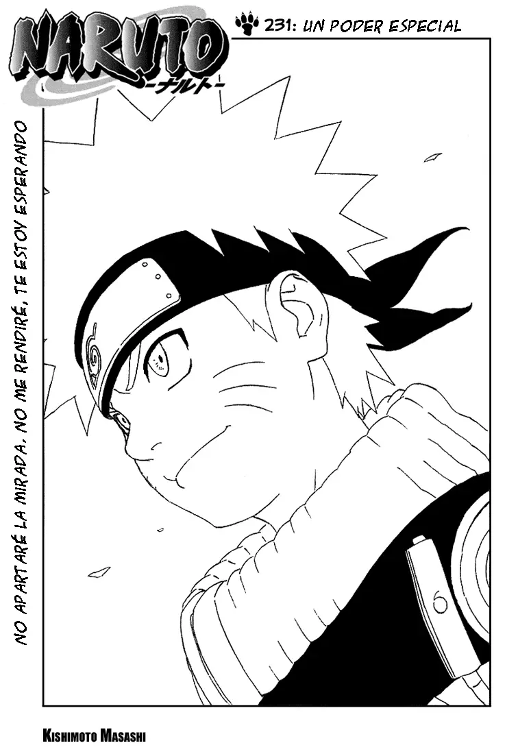 Naruto capítulo 231, página 1