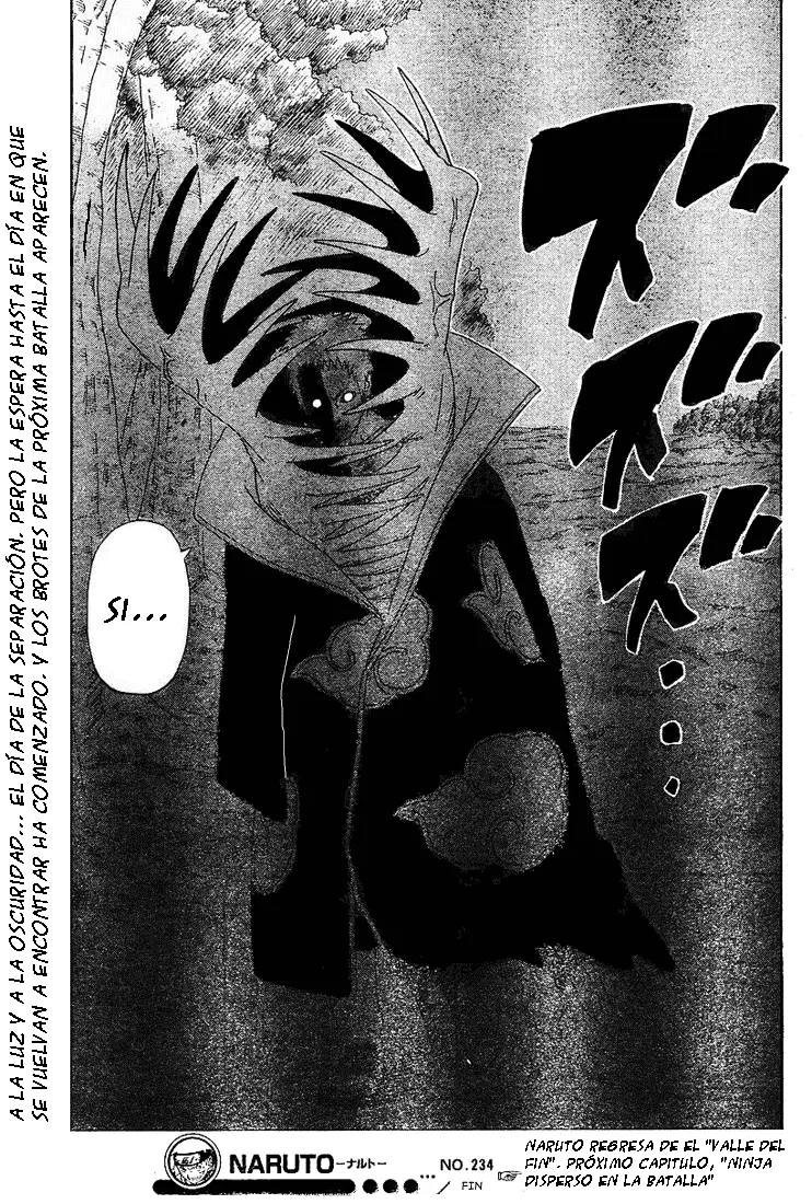 Naruto capítulo 234, página 19