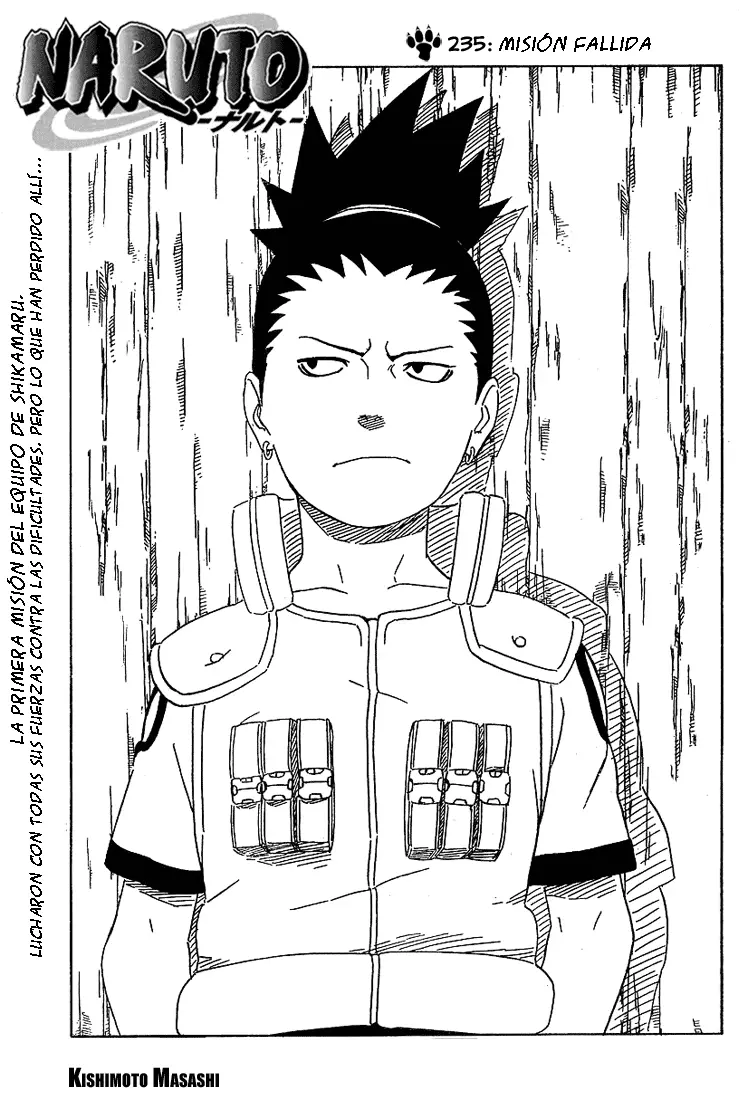 Naruto capítulo 235, página 1