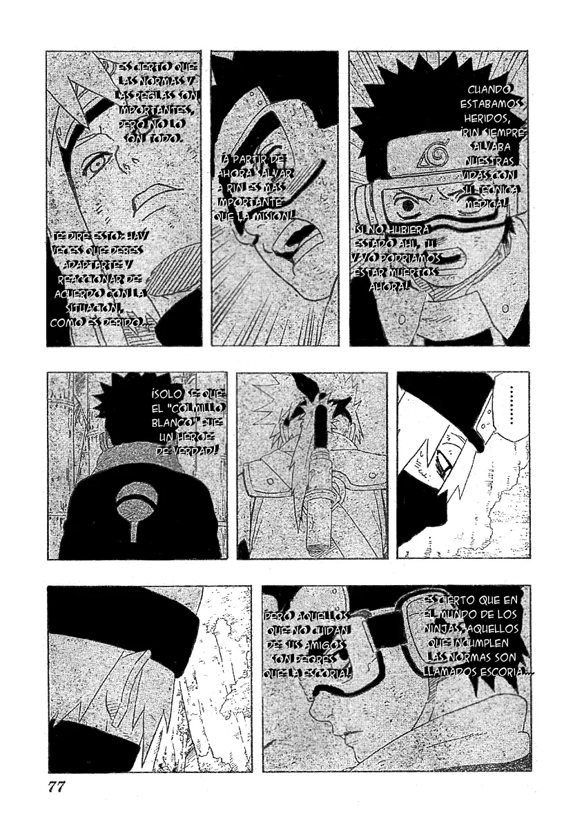 Naruto capítulo 242, página 6