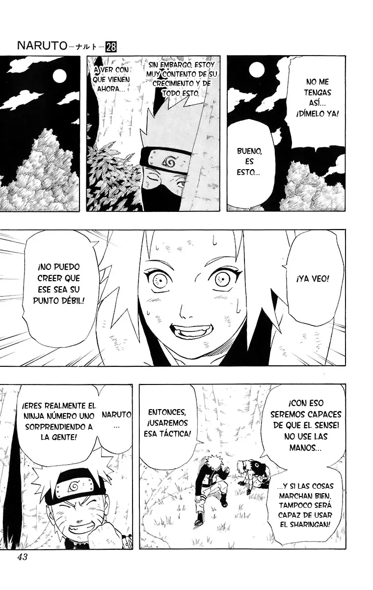 Naruto capítulo 246, página 15