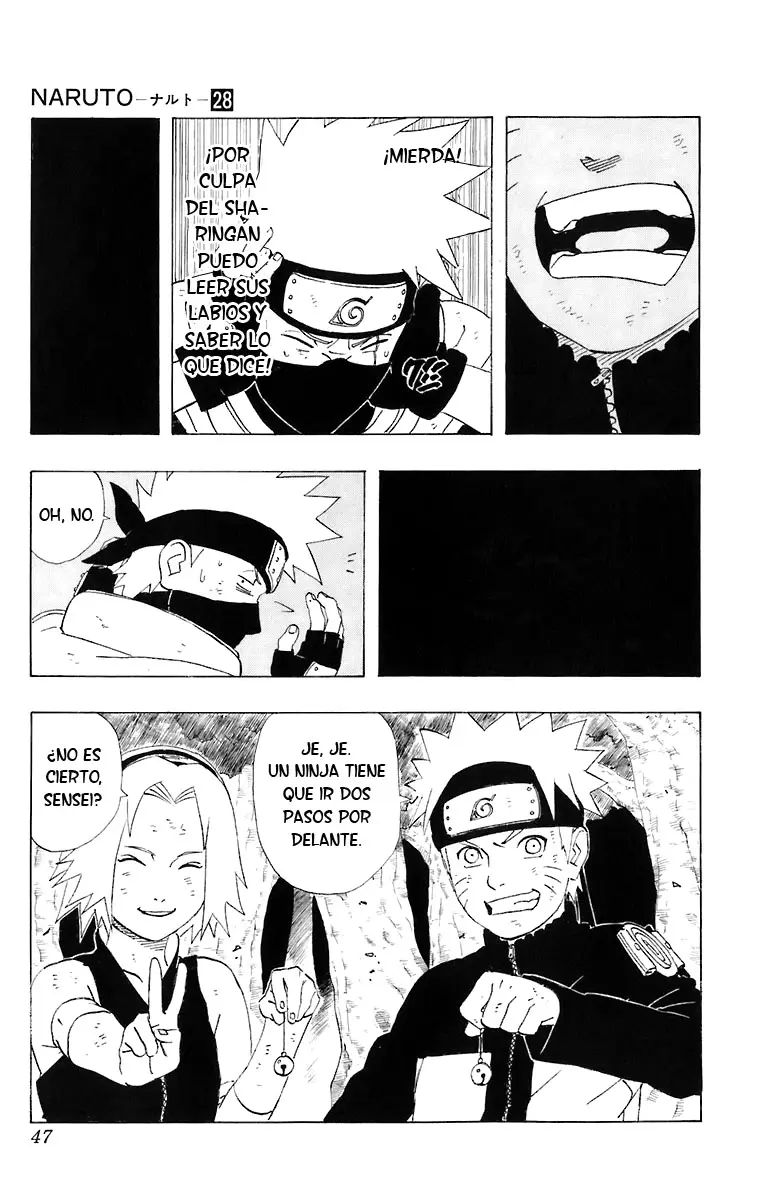Naruto capítulo 246, página 19