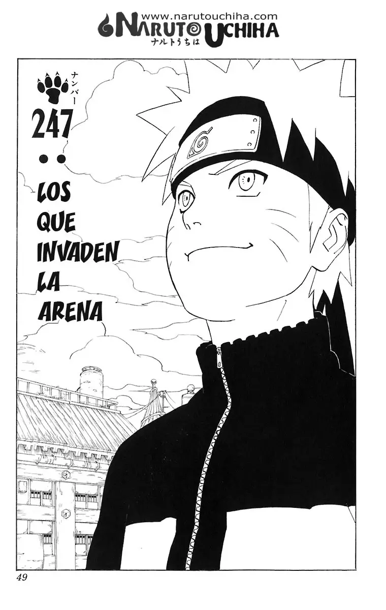 Naruto capítulo 247, página 1