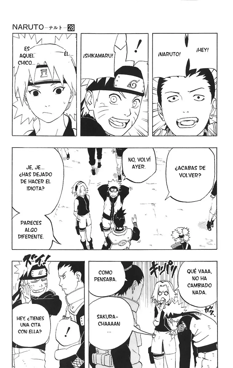 Naruto capítulo 247, página 5