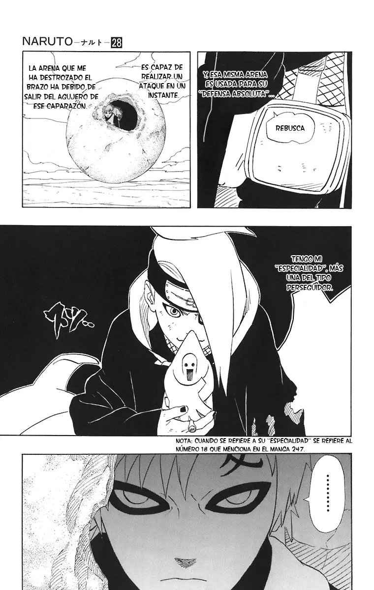 Naruto capítulo 249, página 4
