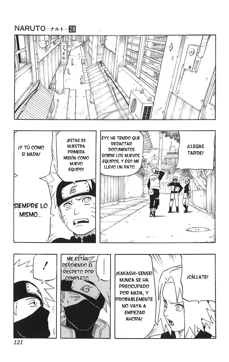 Naruto capítulo 250, página 13