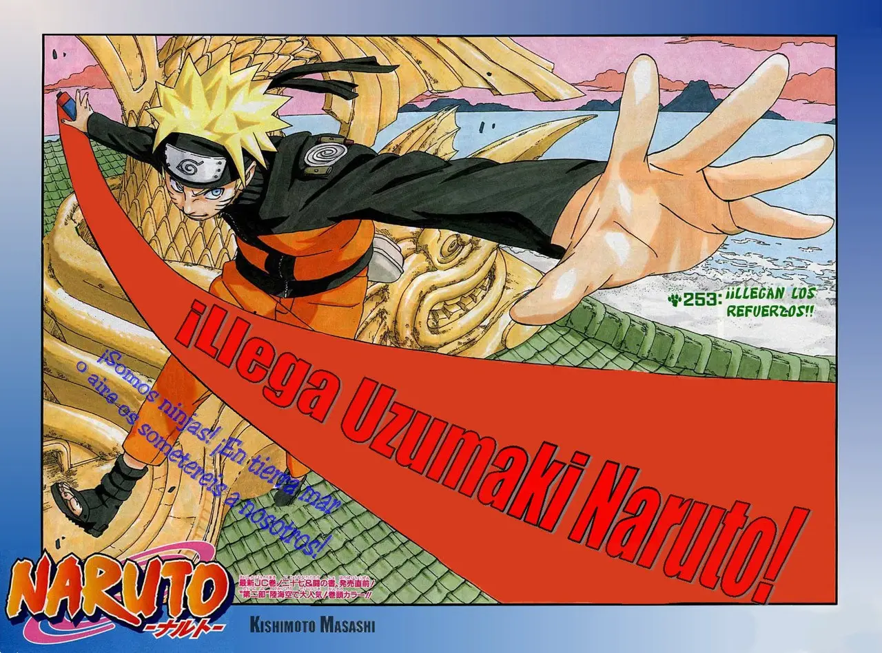 Naruto capítulo 253, página 3