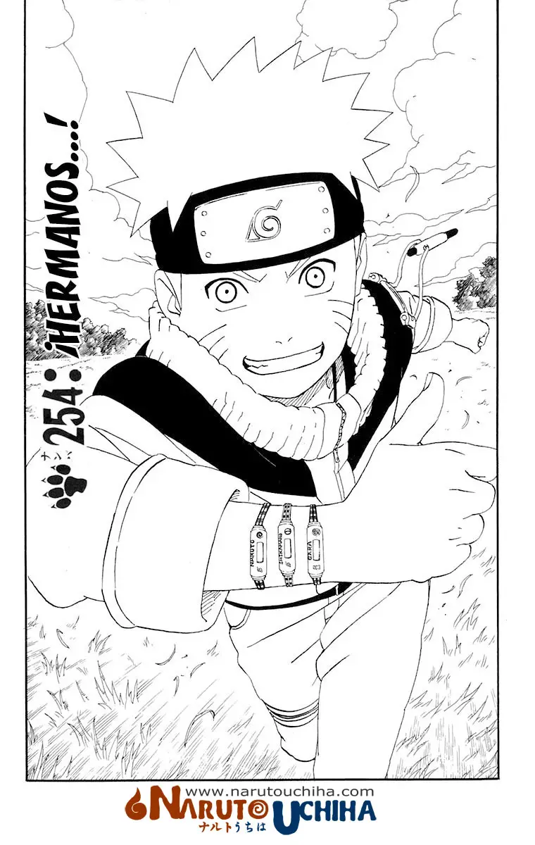 Naruto capítulo 254, página 1