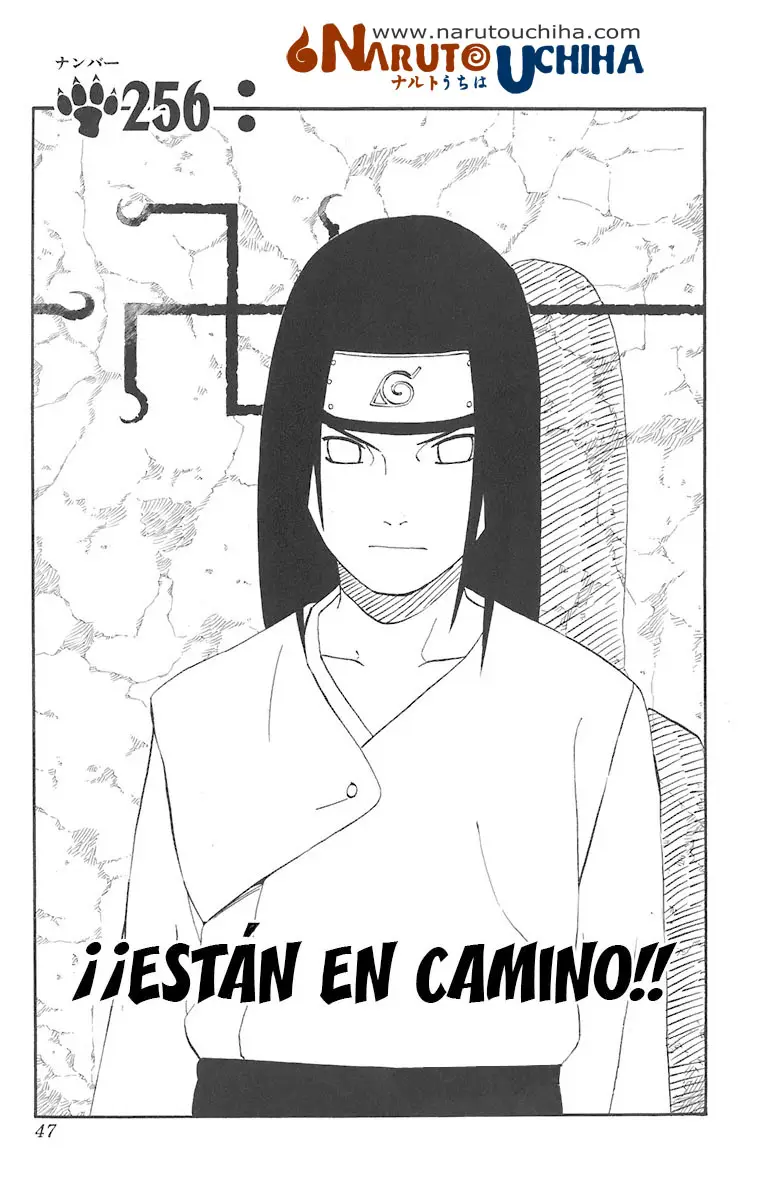 Naruto capítulo 256, página 1