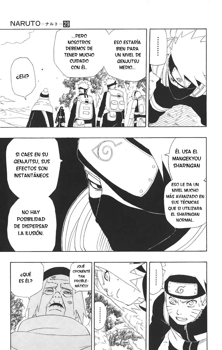 Naruto capítulo 257, página 7