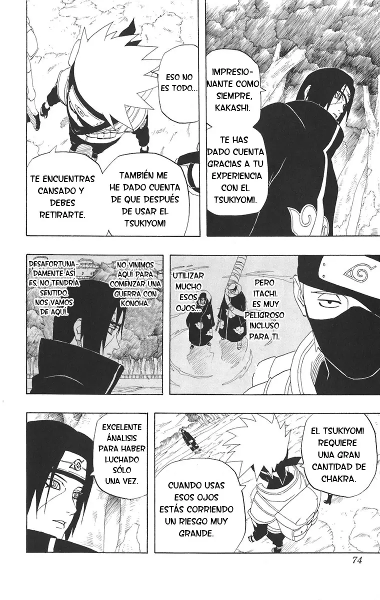 Naruto capítulo 257, página 8