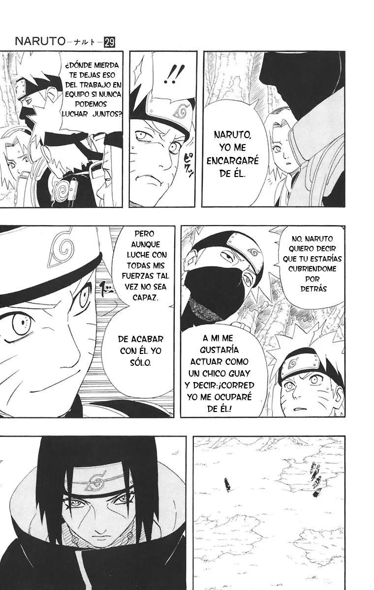 Naruto capítulo 257, página 11